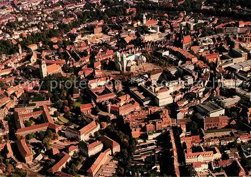 AK / Ansichtskarte Muenster Westfalen Fliegeraufnahme Stadtzentrum Kat. Muenster