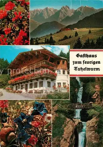 AK / Ansichtskarte Bayrischzell Alpengasthof zum feurigen Tatzelwurm Kat. Bayrischzell