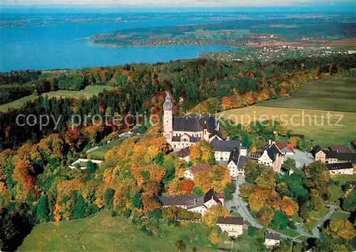 AK / Ansichtskarte Andechs Fliegeraufnahme Kloster  Kat. Andechs