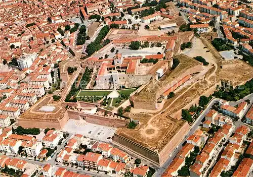 AK / Ansichtskarte Perpignan Palais des Rois de Majorque Vue aerienne Kat. Perpignan