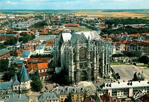 AK / Ansichtskarte Beauvais Cathedrale Saint Pierre  Vue aerienne Kat. Beauvais