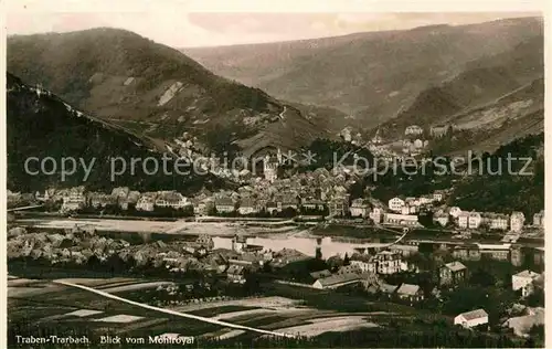 AK / Ansichtskarte Traben Trarbach Blick von Montroyal Kat. Traben Trarbach