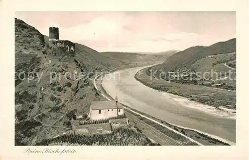 AK / Ansichtskarte Bad Bertrich Ruine Bischofstein Kat. Bad Bertrich