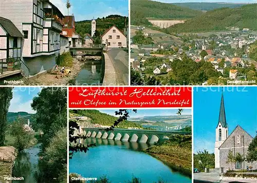 AK / Ansichtskarte Hellenthal Eifel Oleftalsperre Pretbach  Kat. Hellenthal
