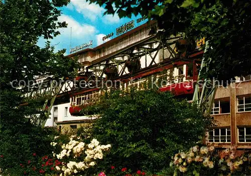 AK / Ansichtskarte Wuppertal Schwebebahnzug am D?ppersberg Kat. Wuppertal