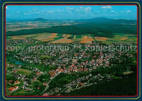 AK / Ansichtskarte Bad Emstal Fliegeraufnahme Naturpark Habichtswald Kat. Bad Emstal