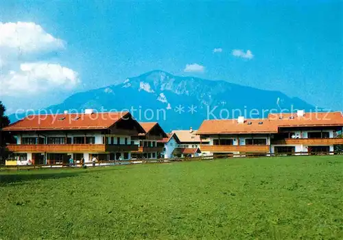 AK / Ansichtskarte Unterwoessen Ferienwohnungen Hochgern Alpenblick Kat. Unterwoessen