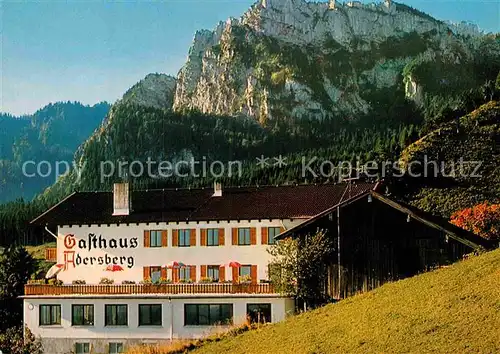 AK / Ansichtskarte Rottau Chiemgau Berggasthaus Pension Adersberg Alpen Kat. Grassau