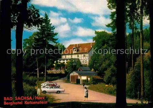 AK / Ansichtskarte Bad Sachsa Harz Berghotel zum Katzenstein Kat. Bad Sachsa