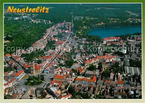 AK / Ansichtskarte Neustrelitz Fliegeraufnahme Kat. Neustrelitz