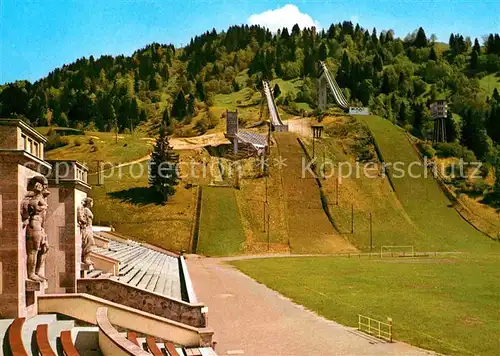 AK / Ansichtskarte Garmisch Partenkirchen Olympia Skistadion Kat. Garmisch Partenkirchen