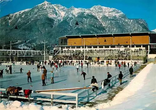 AK / Ansichtskarte Garmisch Partenkirchen Eisstadion Kat. Garmisch Partenkirchen