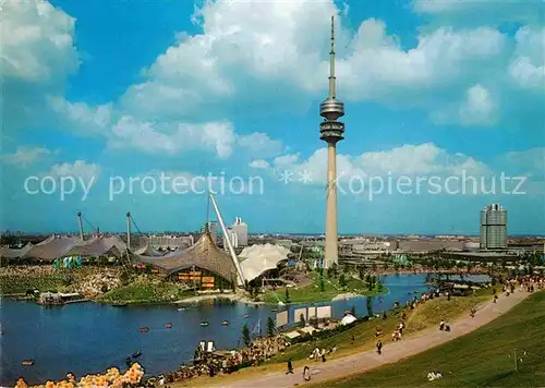 AK / Ansichtskarte Olympia Muenchen Olympiapark  Kat. Sport