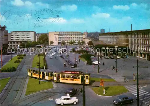 AK / Ansichtskarte Strassenbahn Hauptbahnhof  Kat. Strassenbahn