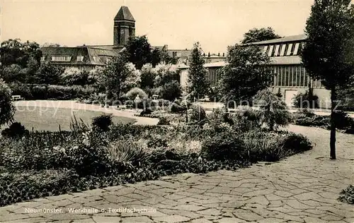 AK / Ansichtskarte Neumuenster Schleswig Holstein Werkhalle Textilfachschule Kat. Neumuenster