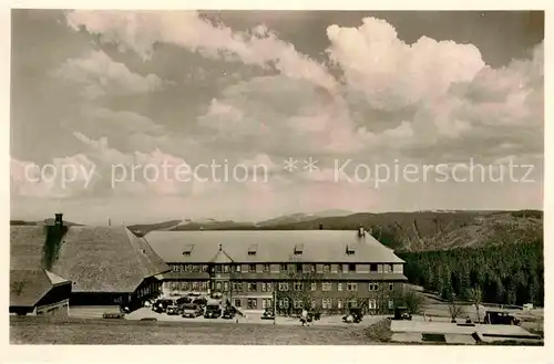 AK / Ansichtskarte Schauinsland Hotel Halde Feldberg  Kat. Oberried