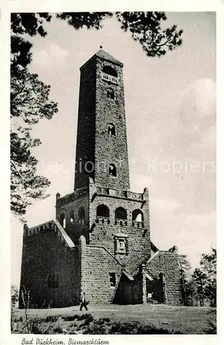 AK / Ansichtskarte Bad Duerkheim Bismarckturm  Kat. Bad Duerkheim