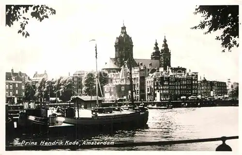 AK / Ansichtskarte Amsterdam Niederlande Prins Hendrik Kade  Kat. Amsterdam