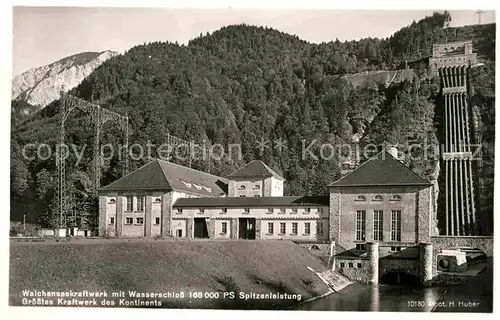 AK / Ansichtskarte Kochel See Walchenseekraftwerk Wasserschloss  Kat. Kochel a.See