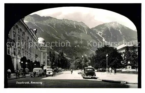AK / Ansichtskarte Innsbruck Rennweg Kat. Innsbruck