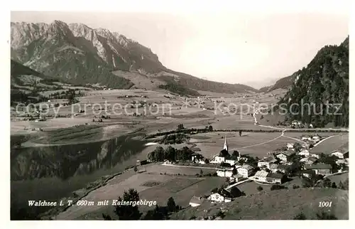 AK / Ansichtskarte Walchsee Tirol Kaisergebirge  Kat. Walchsee