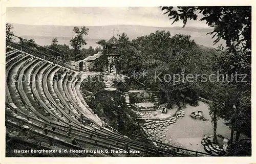 AK / Ansichtskarte Thale Harz Bergtheater Hexentanzplatz  Kat. Thale