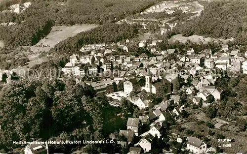 AK / Ansichtskarte Lindenfels Odenwald Fliegeraufnahme Kat. Lindenfels