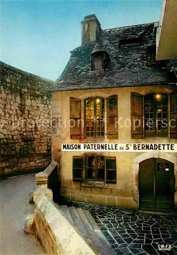 AK / Ansichtskarte Lourdes Hautes Pyrenees Maison Paternelle de Ste Bernadette Kat. Lourdes