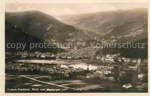 AK / Ansichtskarte Traben Trarbach Blick vom Mont Royal Kat. Traben Trarbach