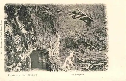 AK / Ansichtskarte Bad Bertrich K?segrotte Kat. Bad Bertrich