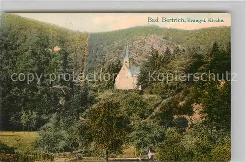 AK / Ansichtskarte Bad Bertrich Evangelische Kirche Kat. Bad Bertrich