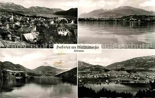 AK / Ansichtskarte Seeboden Kaernten Ortsansichten / Seeboden Millstaettersee /Oberkaernten