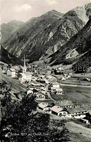 AK / Ansichtskarte Soelden oetztal  / Soelden /Tiroler Oberland