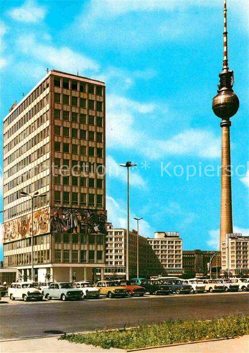 Ak Ansichtskarte Berlin Haus Der Elektroindustrie Alexanderplatz