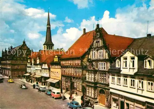 AK / Ansichtskarte Hameln Weser Osterstrasse Museum Hochzeitshaus