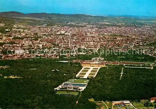 AK / Ansichtskarte Wien Schloss Schoenbrunn Fliegeraufnahme Kat. Wien