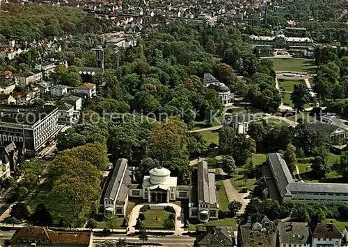 AK / Ansichtskarte Bad Oeynhausen Fliegeraufnahme Kurviertel Kat. Bad Oeynhausen