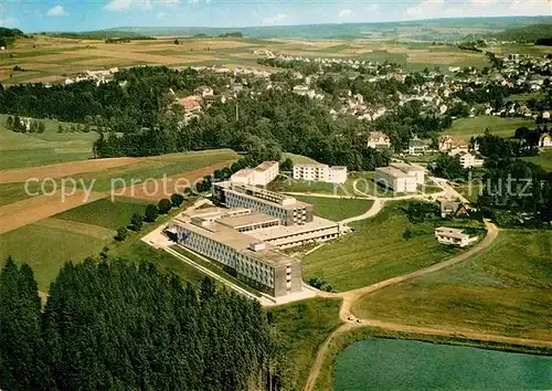 AK / Ansichtskarte Bad Steben Sanatorium Franken der BfA Fliegeraufnahme Kat. Bad Steben