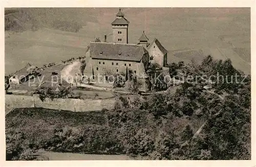 AK / Ansichtskarte Wachsenburg Veste Wachsenburg Fliegeraufnahme Kat. Wachsenburggemeinde