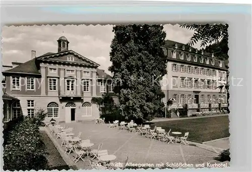 AK / Ansichtskarte Bad Bertrich Alleegarten Schloesschen Kurhotel Kat. Bad Bertrich