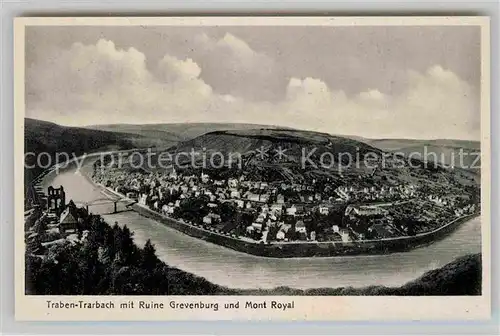 AK / Ansichtskarte Traben Trarbach Ruine Grevenburg Mont Royal Kat. Traben Trarbach