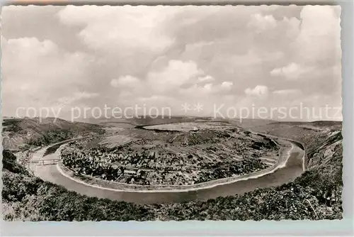 AK / Ansichtskarte Traben Trarbach Moselschleife Panorama Kat. Traben Trarbach