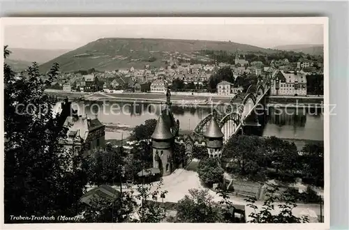 AK / Ansichtskarte Traben Trarbach Moselbruecke Panorama Brueckentor Kat. Traben Trarbach