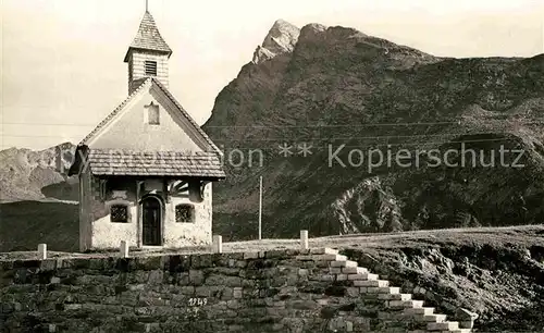 AK / Ansichtskarte Jaufenpass mit Jaufenspitze Kapelle Kat. Italien