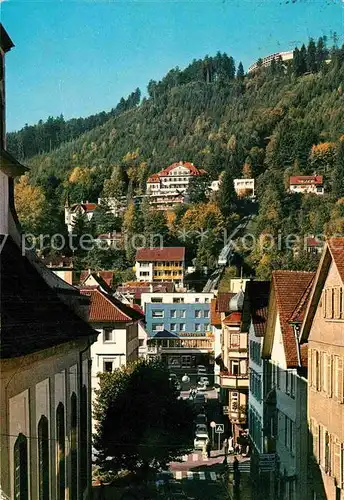 AK / Ansichtskarte Wildbad Schwarzwald Teilansicht Kurort Kat. Bad Wildbad