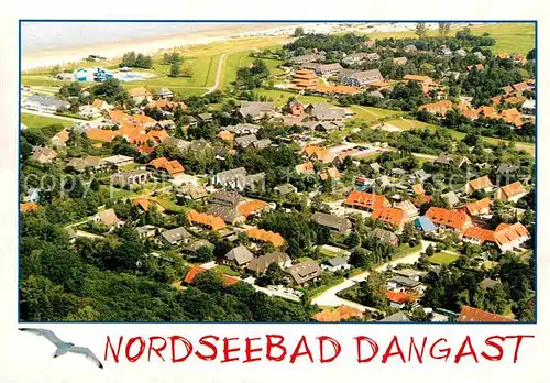 AK / Ansichtskarte Dangast Nordseebad Fliegeraufnahme 