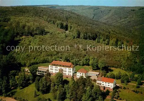 AK / Ansichtskarte Lohr Main Familienerholungsheim Franziskushoehe Fliegeraufnahme  Kat. Lohr a.Main