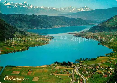 AK / Ansichtskarte Ossiach Ossiachersee mit Julische Alpen
