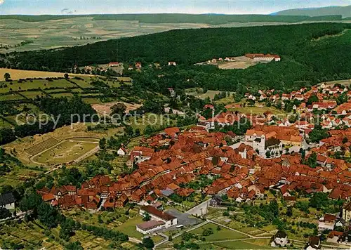 AK / Ansichtskarte Bad Gandersheim Fliegeraufnahme Kat. Bad Gandersheim