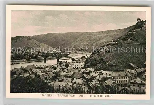 AK / Ansichtskarte Traben Trarbach Panorama Ruine Graefinburg Kat. Traben Trarbach